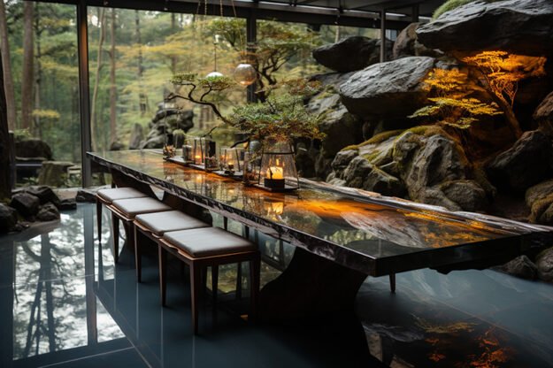 Nature-Inspired Organic Design Table