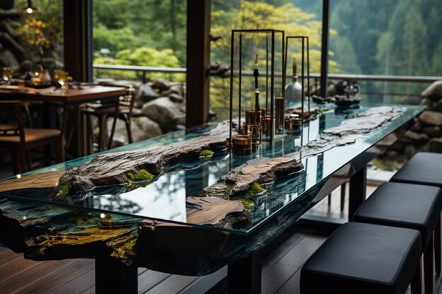 Nature-Inspired Organic Design Table -
