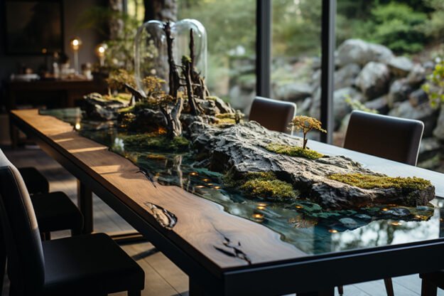 Nature-Inspired Organic Design Table