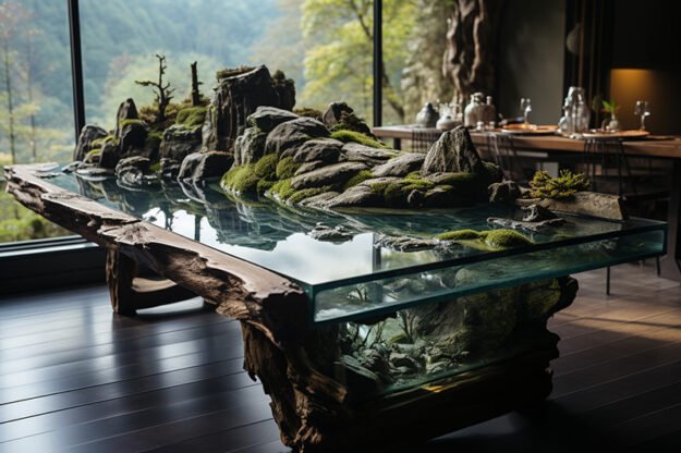 Nature-Inspired Organic Design Table