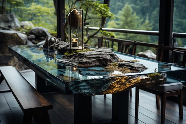 Nature-Inspired Organic Design Table