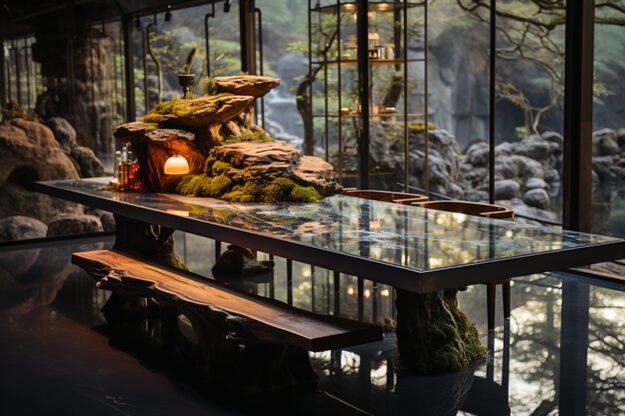 Nature-Inspired Organic Design Table
