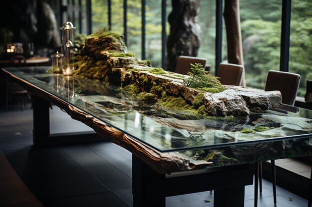 Nature-Inspired Organic Design Table