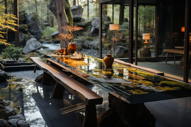 Nature-Inspired Organic Design Table