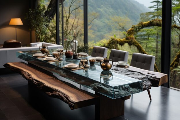 Nature-Inspired Organic Design Table
