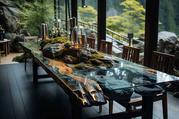 Nature-Inspired Organic Design Table