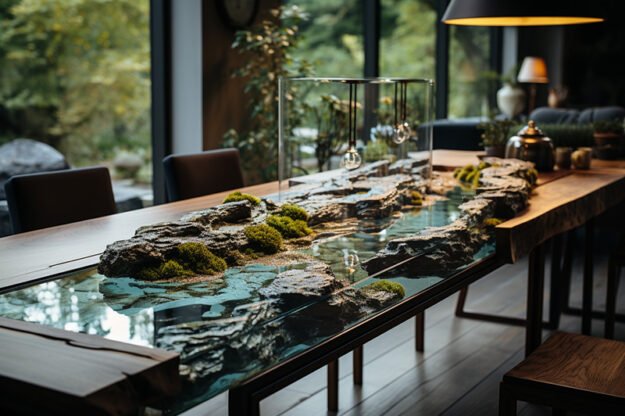 Nature-Inspired Organic Design Table