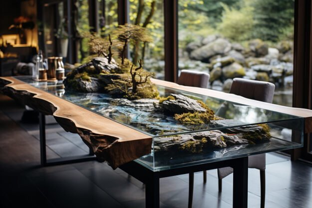 Nature-Inspired Organic Design Table
