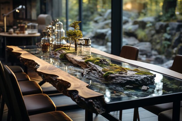 Nature-Inspired Organic Design Table
