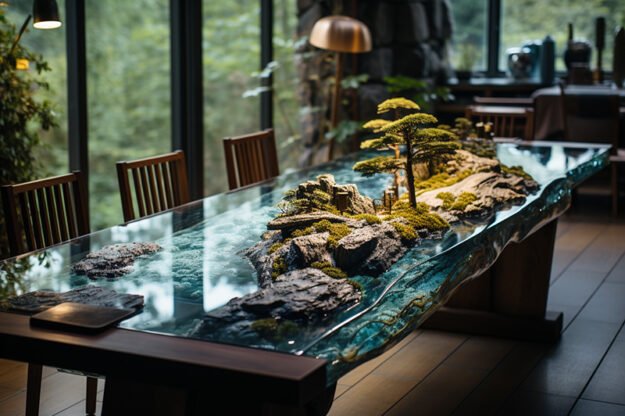 Nature-Inspired Organic Design Table