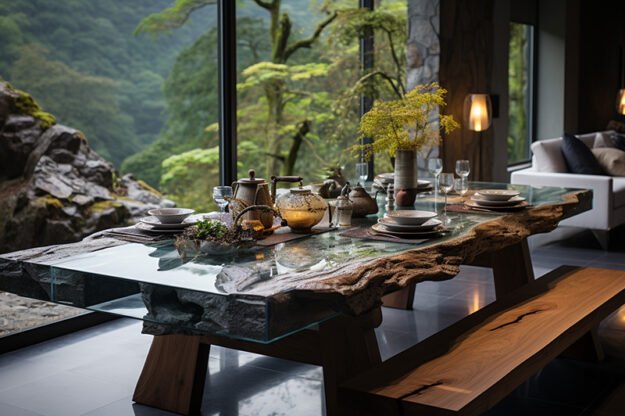 Nature-Inspired Organic Design Table