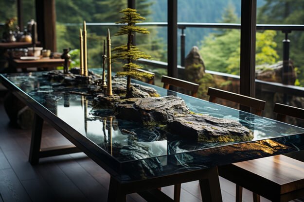 Nature-Inspired Organic Design Table