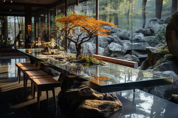 Nature-Inspired Organic Design Table