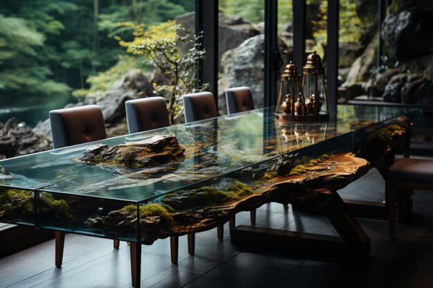 Nature-Inspired Organic Design Table