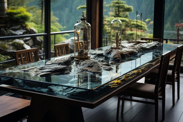 Nature-Inspired Organic Design Table