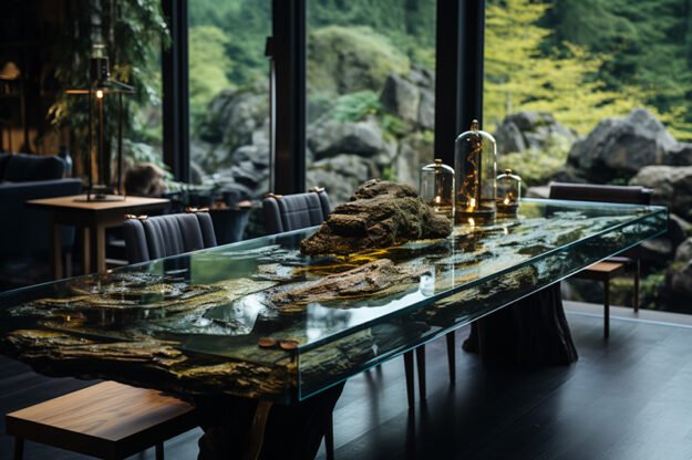 Nature-Inspired Organic Design Table