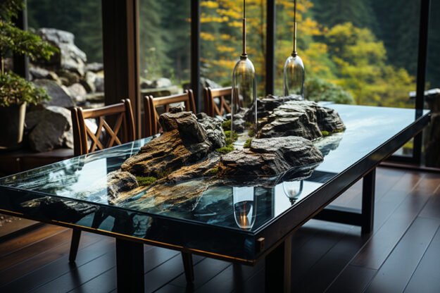 Nature-Inspired Organic Design Table