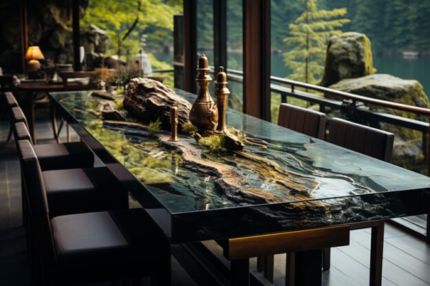 Nature-Inspired Organic Table: Elevate Your Dining Experience