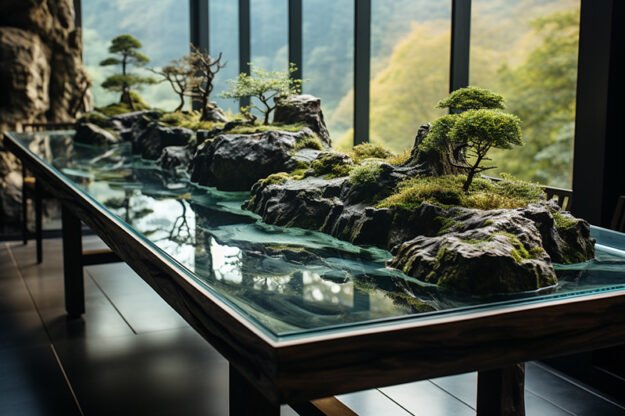 Nature-Inspired Organic Design Table