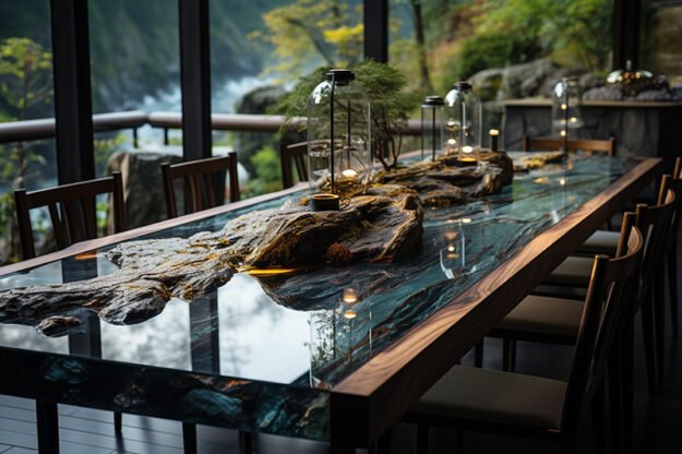 Nature-Inspired Organic Design Table