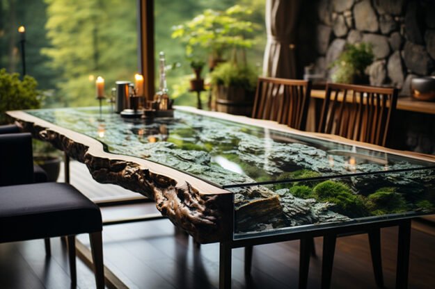 Nature-Inspired Organic Design Table