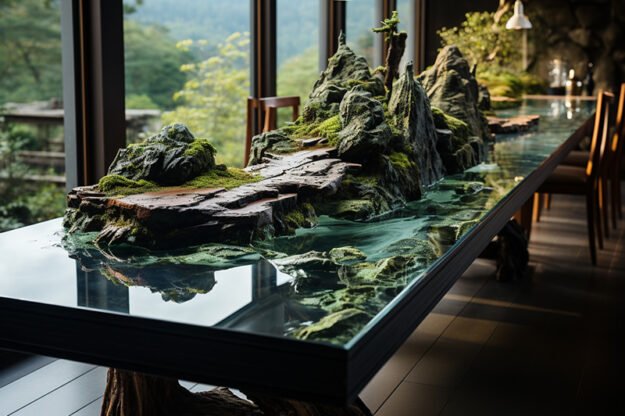 Nature-Inspired Organic Design Table