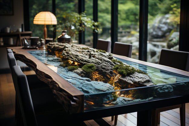 Nature-Inspired Organic Design Table
