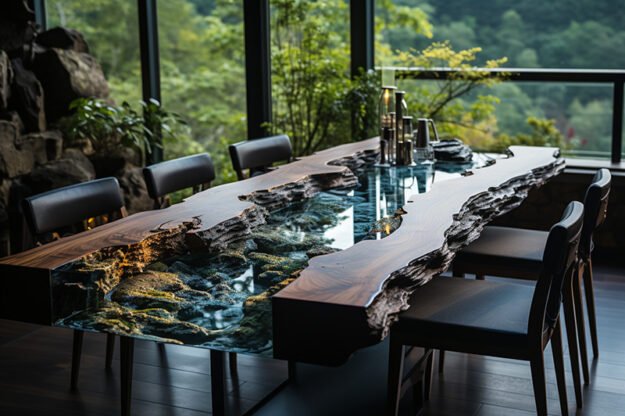 Nature-Inspired Organic Design Table