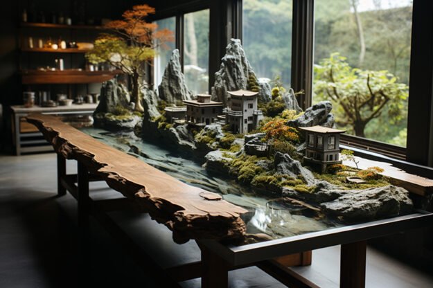 Nature-Inspired Organic Design Table