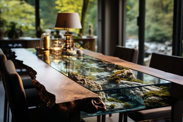 Nature-Inspired Organic Design Table