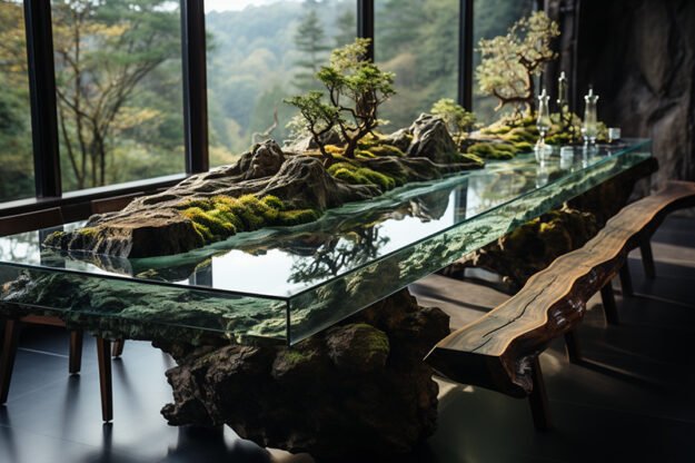Nature-Inspired Organic Design Table
