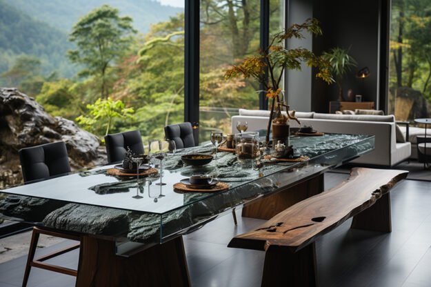 Nature-Inspired Organic Design Table