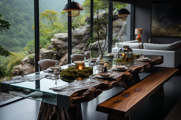 Nature-Inspired Organic Design Table
