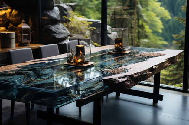Nature-Inspired Organic Design Table