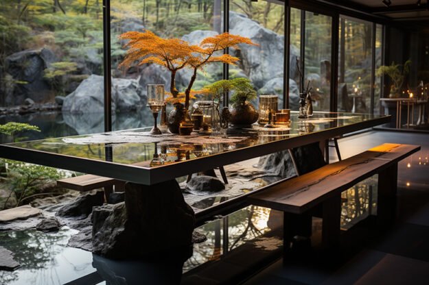 Nature-Inspired Organic Design Table
