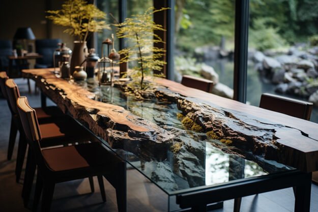 Nature-Inspired Organic Design Table