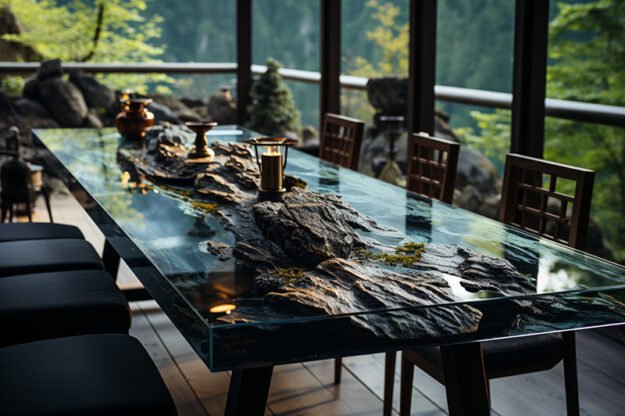 Nature-Inspired Organic Table