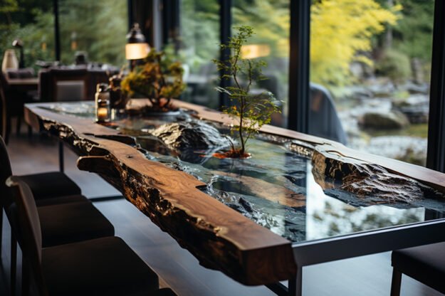 Nature-Inspired Organic Design Table