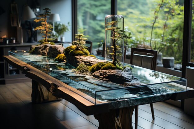 Nature-Inspired Organic Design Table
