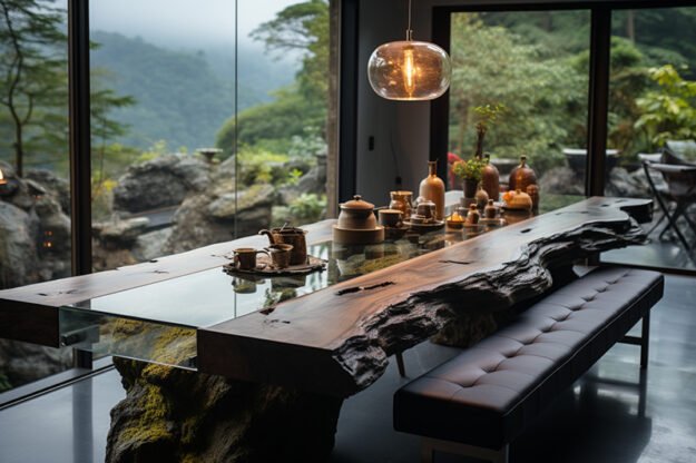 Nature-Inspired Organic Design Table