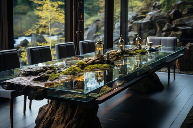 Nature-Inspired Organic Design Table