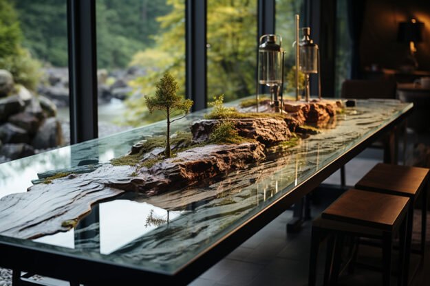 Nature-Inspired Organic Design Table