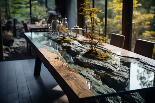 Nature-Inspired Organic Design Table