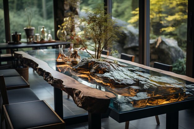 Nature-Inspired Organic Design Table