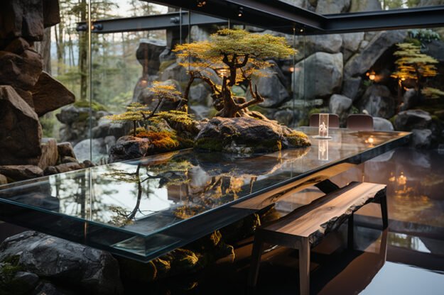 Nature-Inspired Organic Table