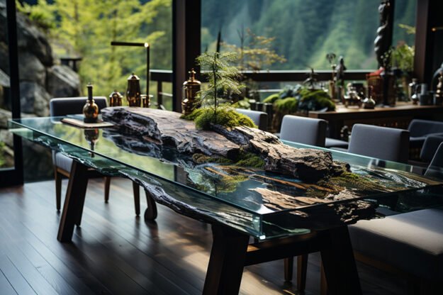 Nature-Inspired Organic Design Table