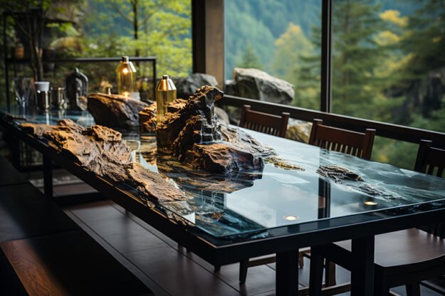 Nature-Inspired Organic Design Table