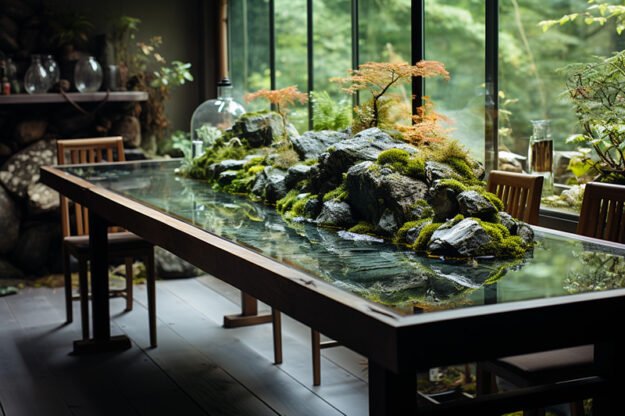 Nature-Inspired Organic Table