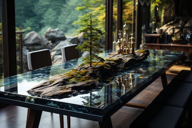 Nature-Inspired Organic Table: Elevate Your Space