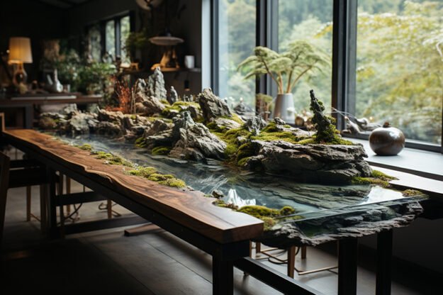 Nature-Inspired Organic Table